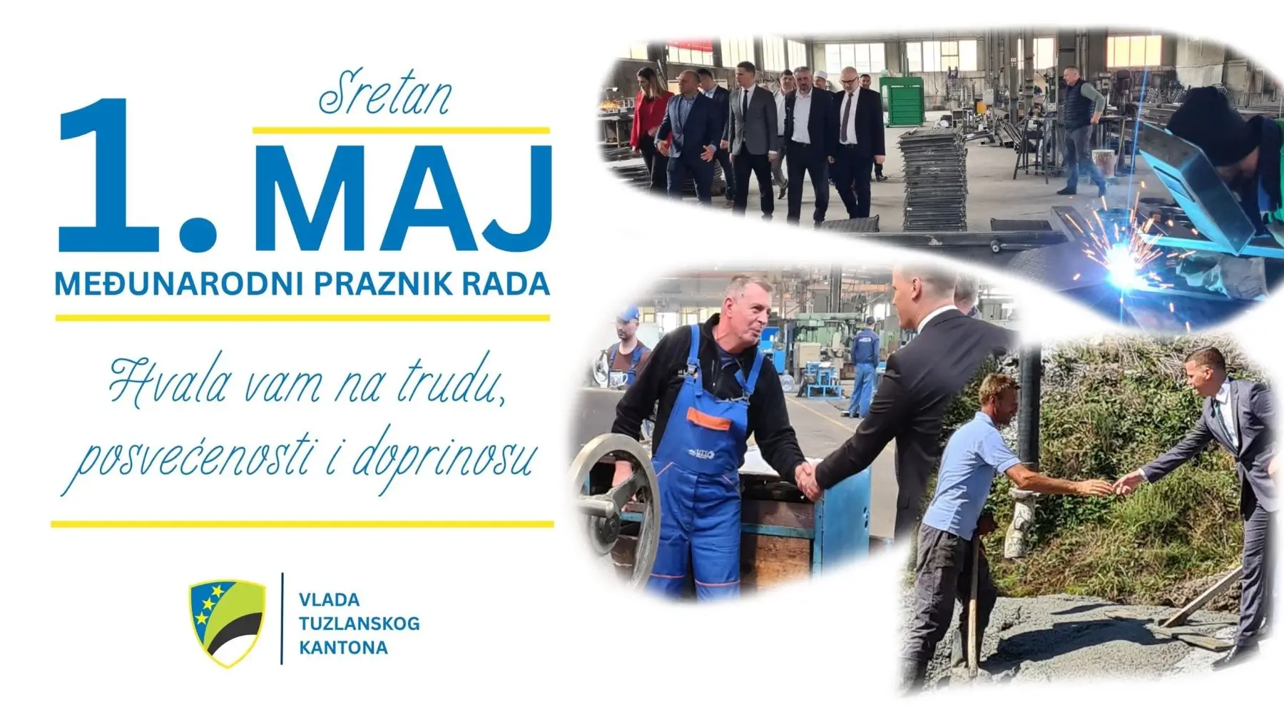 Čestitka u povodu 1. maja – Međunarodnog praznika rada
